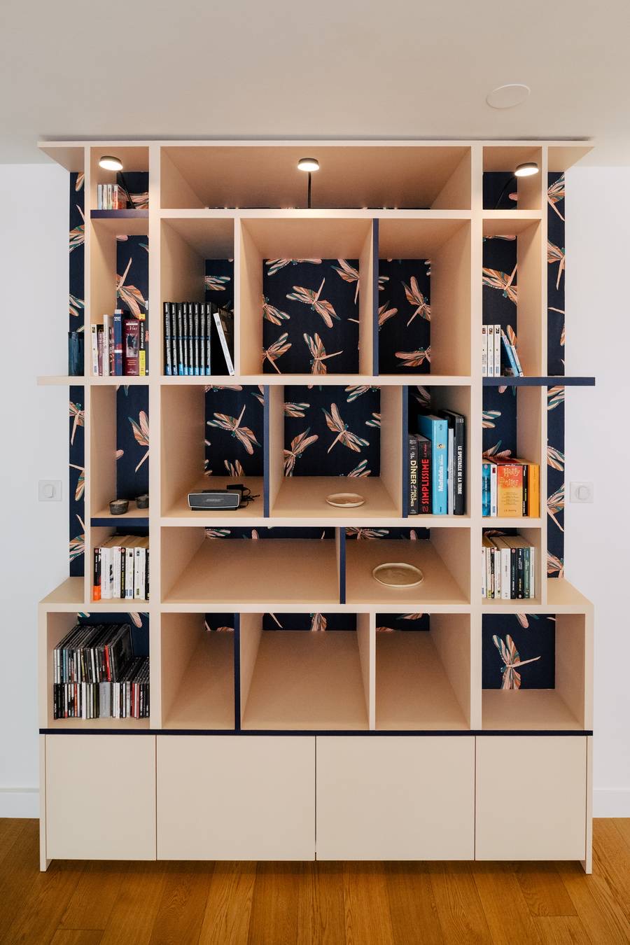 Bibliothèque sur-mesure — Asnières-sur-Seine
